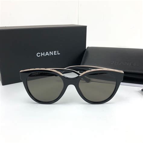 chanel sunglasses two tone lense|Eyewear .